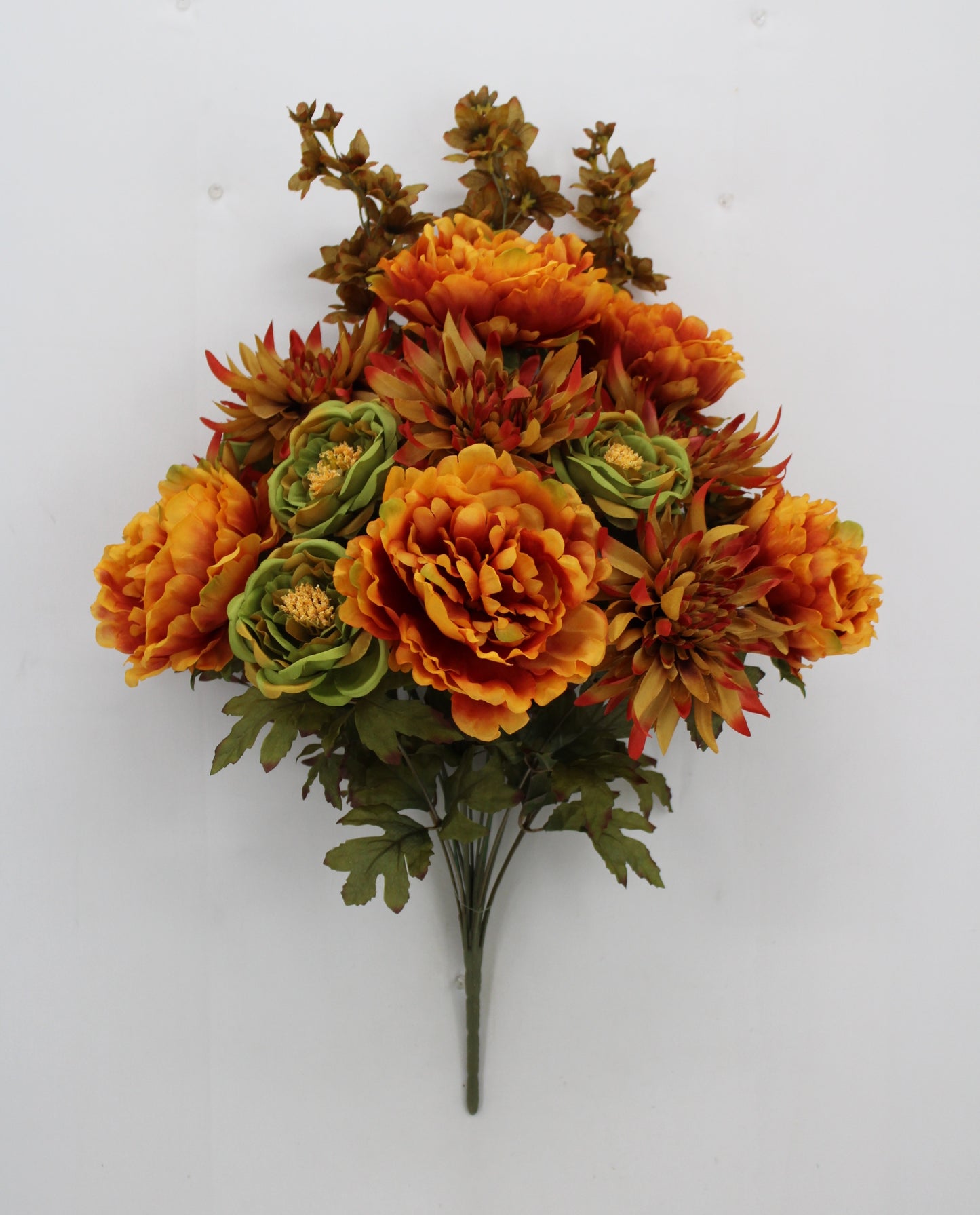 27IN PEONY MUM ROSE-85205-GNGOLD
