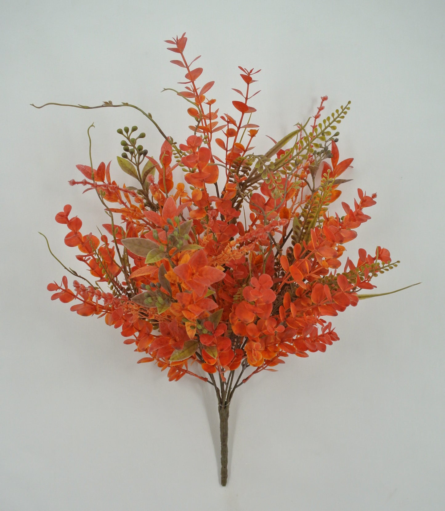 21 IN MIXED PLASTIC LEAF BUSH-85249