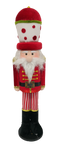 Red and White Décor Nutcracker H19xW5xD4 - 85377RDWT