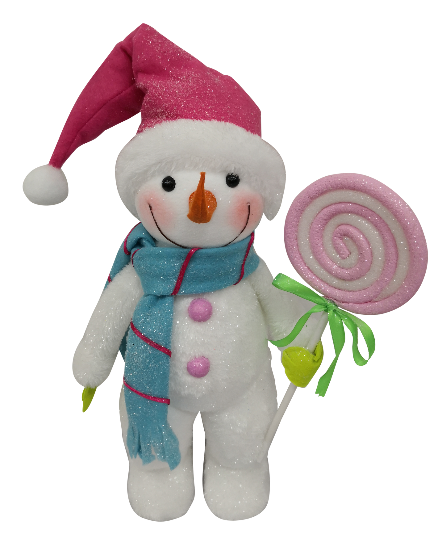 Snowman With Lollipop H16xW7xD4 - 85393PKBL