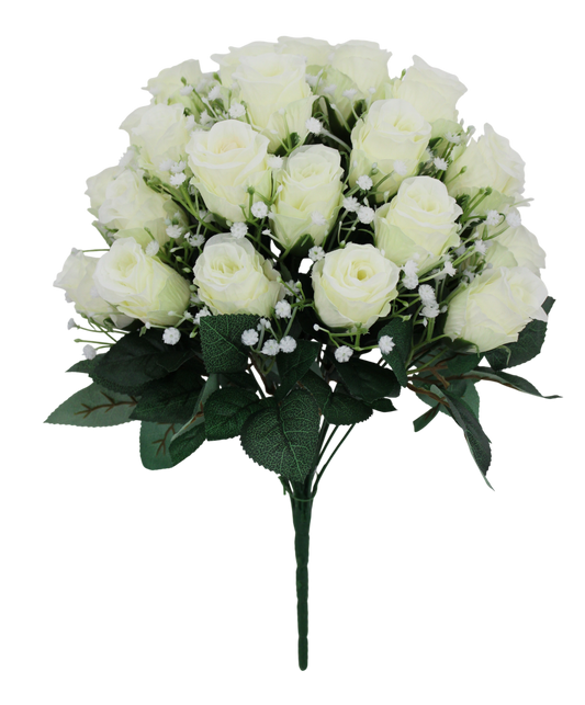 17 IN ROSE BUD BUSH X 24-85483-CR