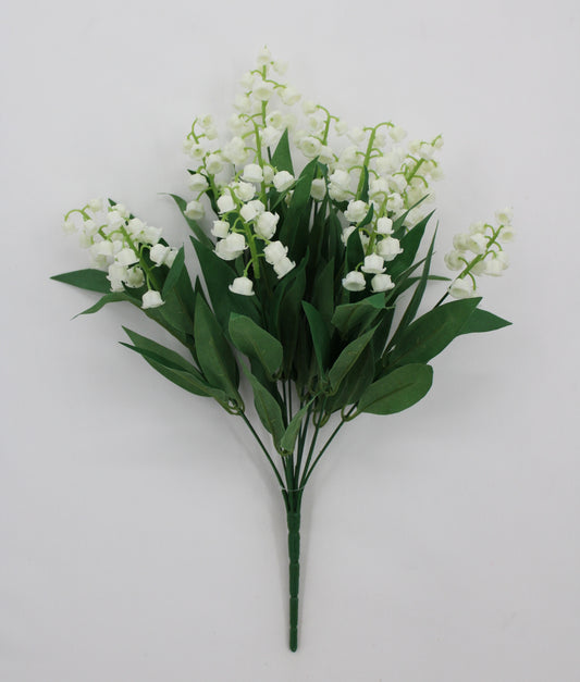 20 IN LILY OF VALLEY BUSH X 12 -85603-CR