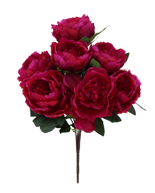 21 IN PEONY BUSH X 7 -85686-FU