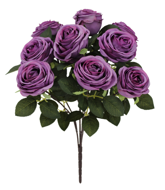 19 IN ROSE BUSH X 9 -85694-PU