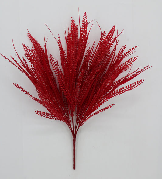 20 IN PLASTIC BUTTON FERN W- 85797-RD