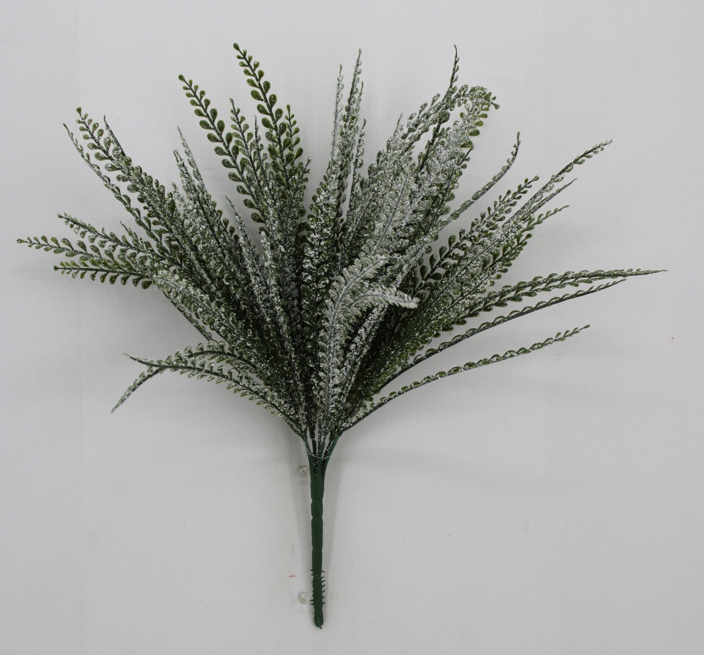 19 IN FROSTED BUTTON FERN- 85805