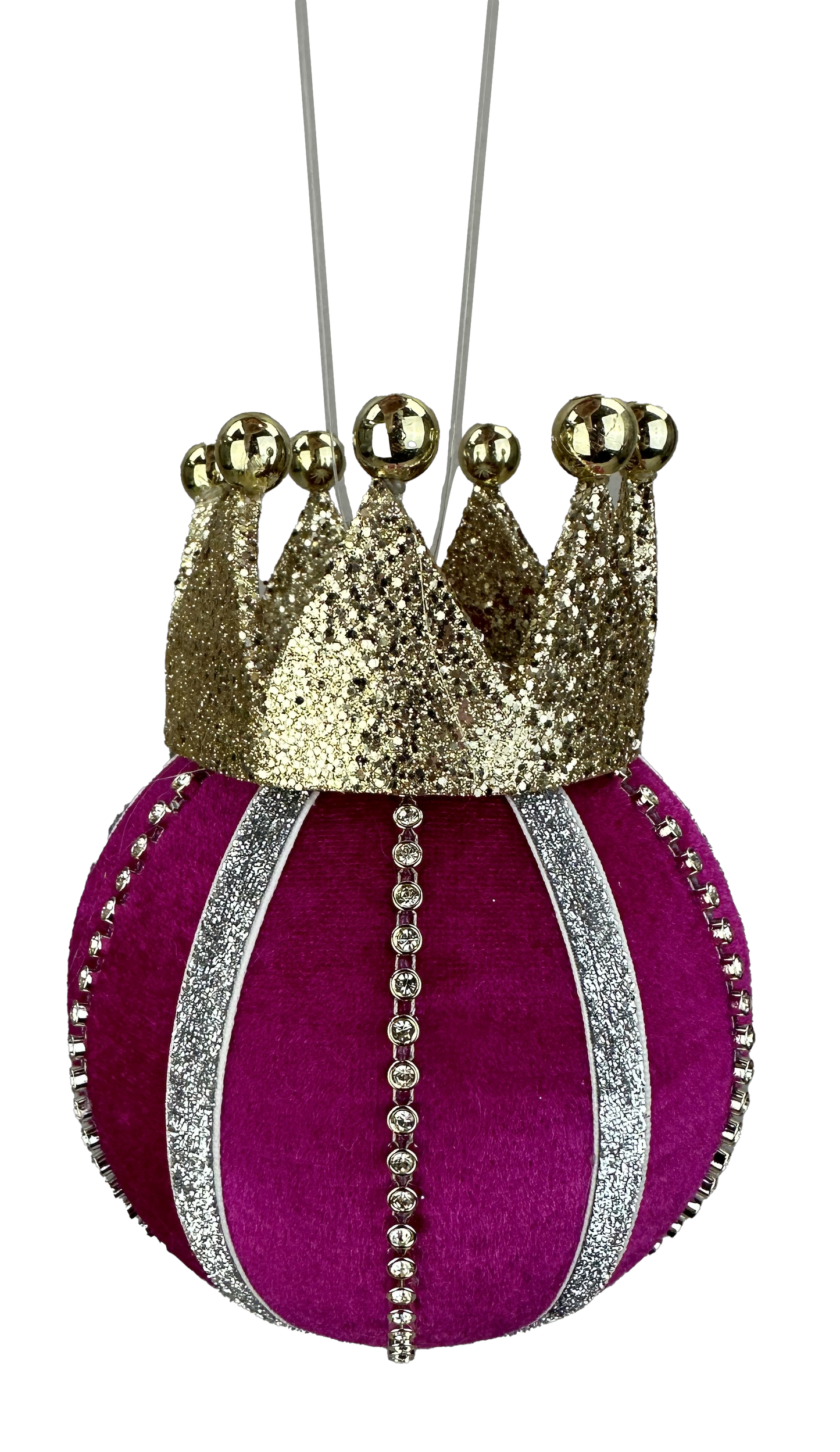 Pink and Gold Crown Ball H7xDIA5 - 86044BT