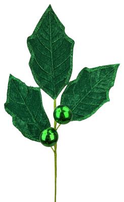 Holly Lvs Spray x 3 H27-GN-86264GN