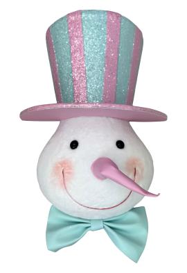 Orn Snowman Head H18xW12xD5.5-MIPK-86514MIPK