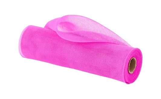 10.25" x 10yd Fine Weave Mesh-Hot Pink-RY500011
