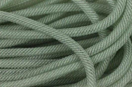8Mmx30yd Faux Jute Flex Tubing-Sage Green-RE3665EC