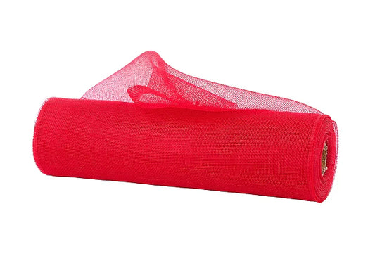 10.25"X10YD FINE WEAVE MESH- RED- RY500024