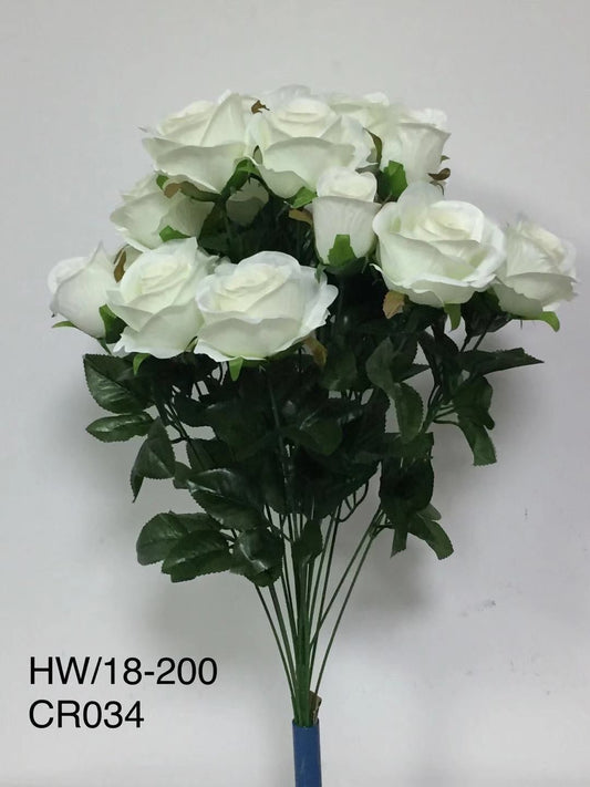 ROSE X 18 WHITE - 95160