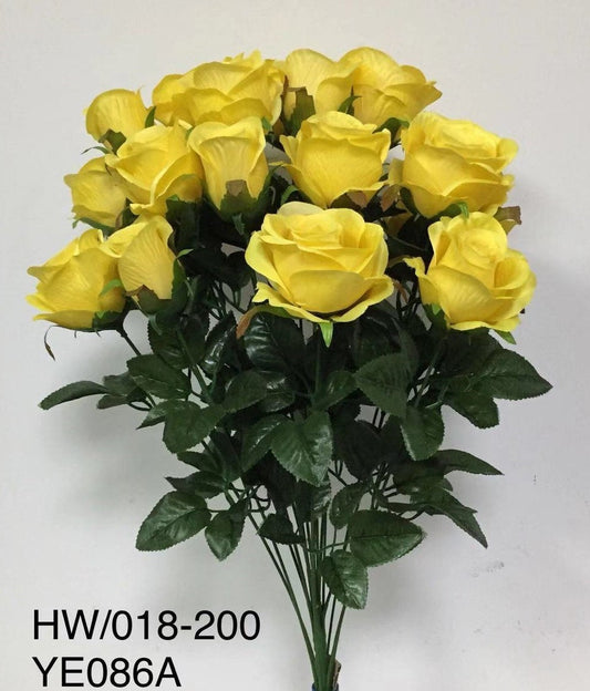 ROSE X 18 YELLOW - 95163