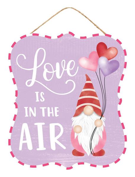 10.5"H x 9"L Love Is in The Air Sign - AP7184