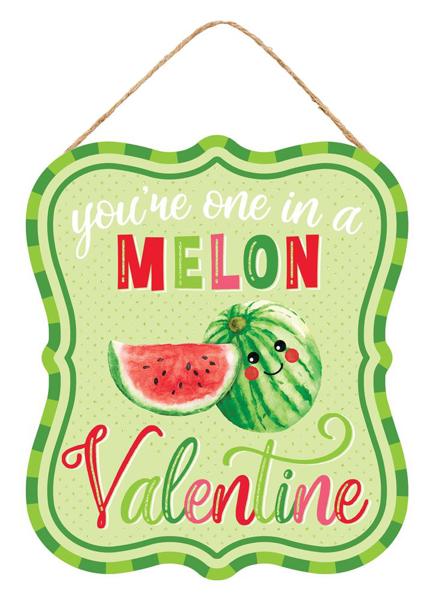 10.5"Hx9"L One In A Melon Valentine - AP7832