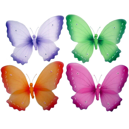 19.5" X 15.5" NYLON BUTTERFLY  4-ASST - B66660A