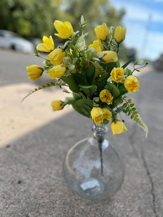 ROSE BUSH X 7-YEL-37402