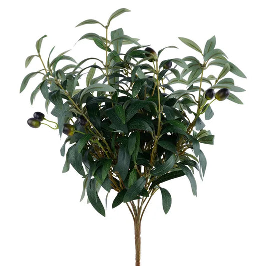 19.75"L OLIVE BUSH X13-DARK GREEN-EC8294