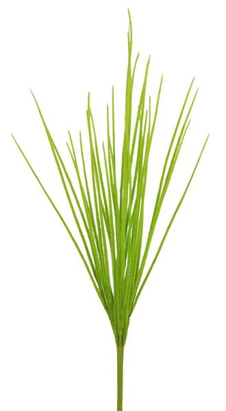 27"L Flocked Grass Bush