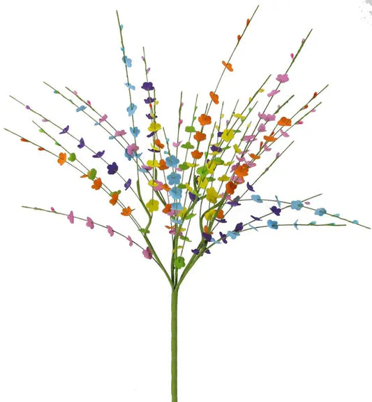 24"L FOAM FLOWER/PIP SPRAY-MULTI-FH78732C