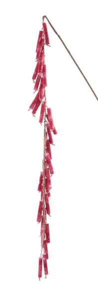 30"L FIRECRACKER STRING SPRAY-RED/TAN-HJ108124