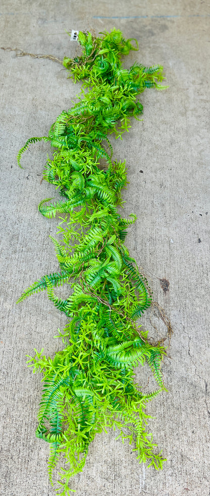 55" PLS FERN MIX GARLAND-GREEN-57721