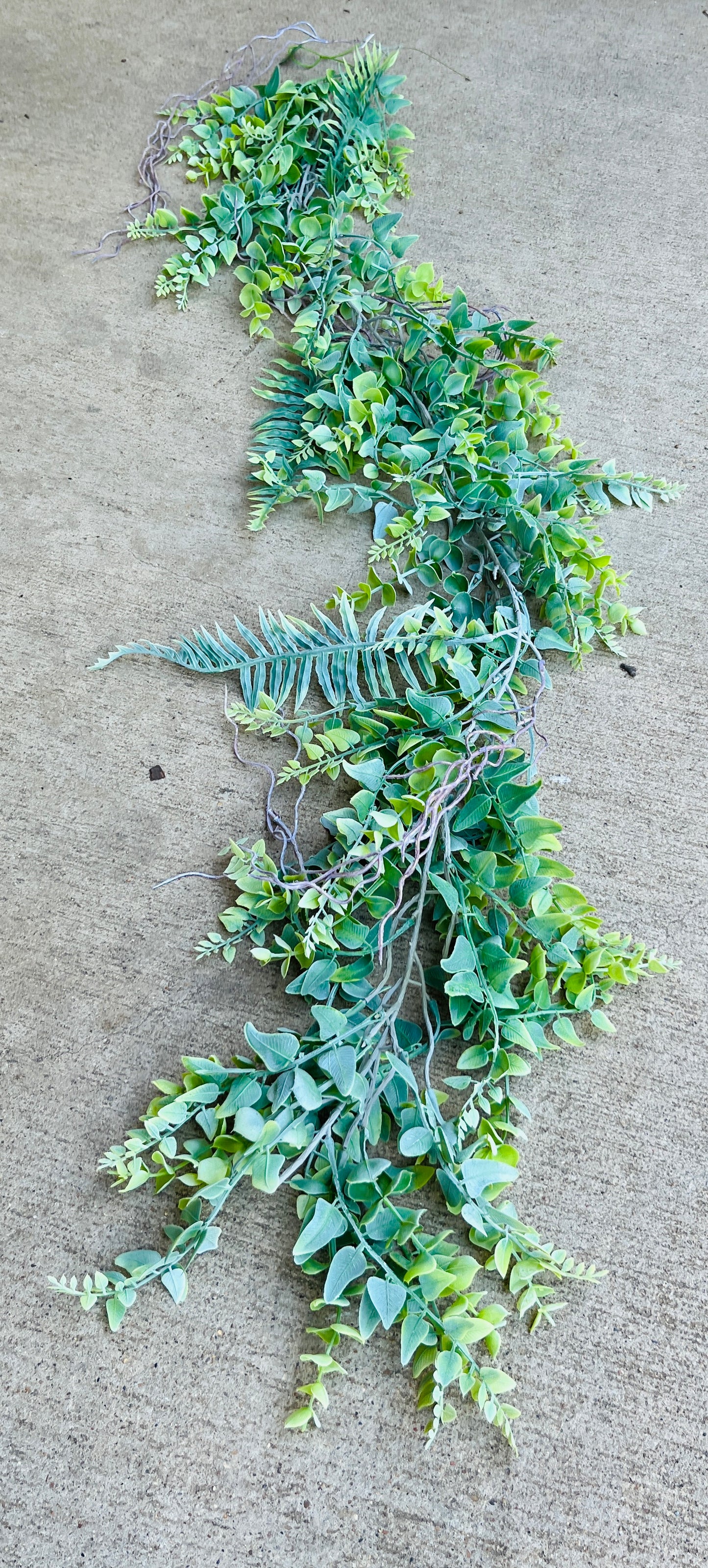 55" PLS FERN MIX GARLAND-FS GREEN-57732
