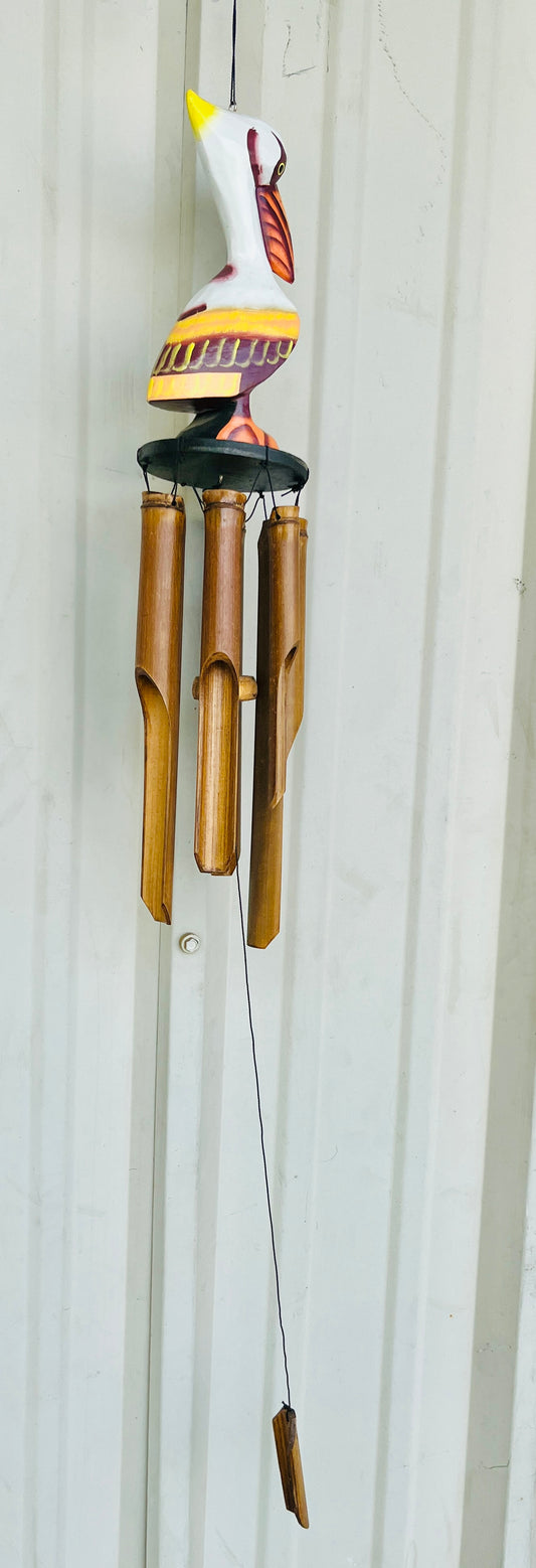 39" PELICAN BAMBOO WIND CHIME-20189