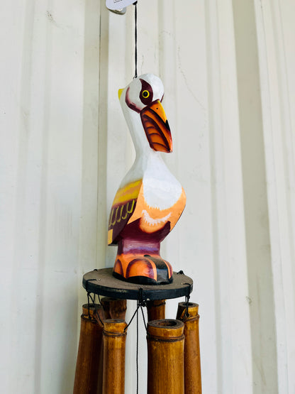 39" PELICAN BAMBOO WIND CHIME-20189