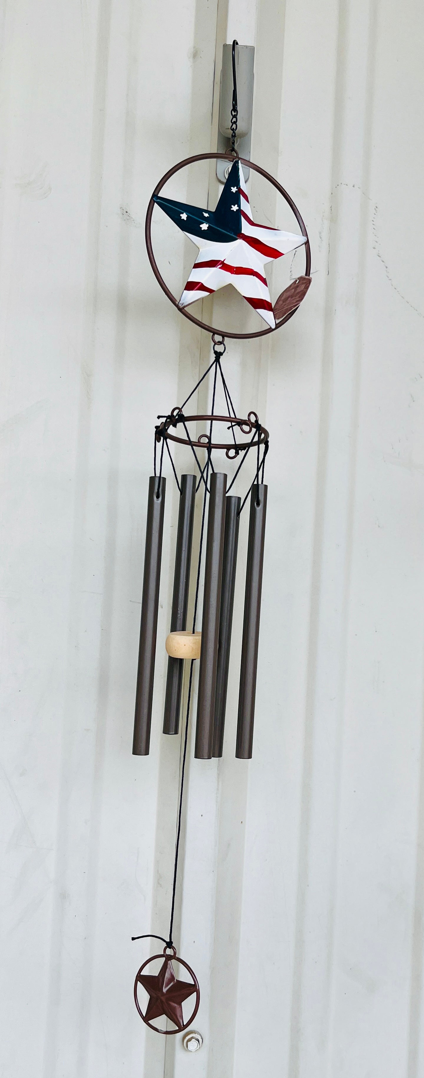 24" PATRIOTIC WIND CHIME-RWB-80147