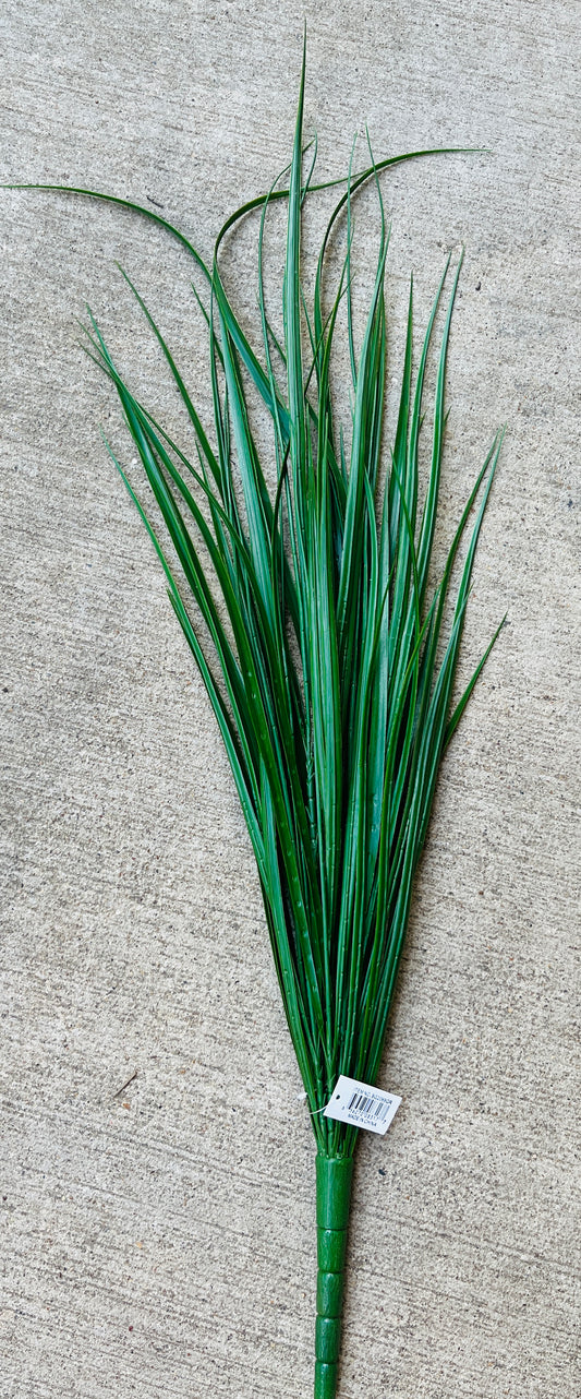 35" GRASS BUSH W/60 LVS-GREEN-BG2068GR