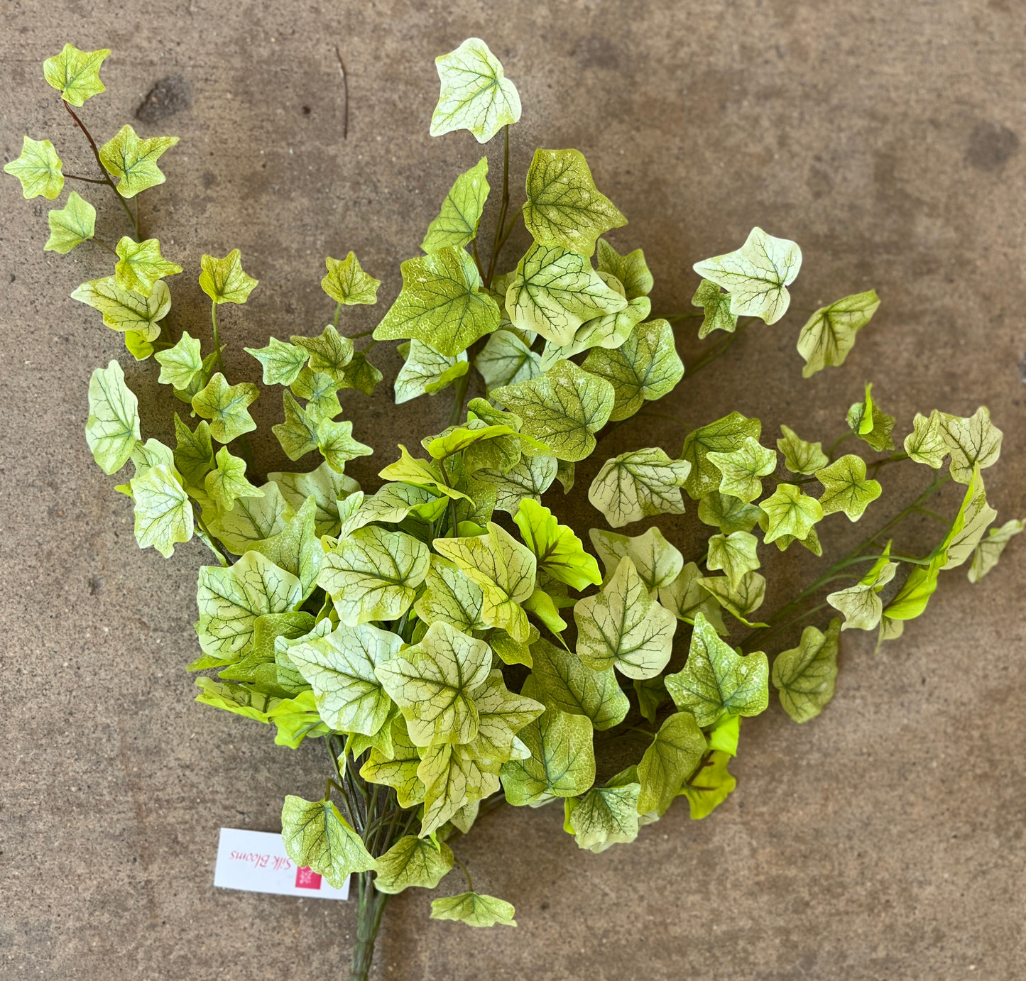 GARDEN IVY HANGING VINE X 13 W/144 LEAVES-LT.GRN-GG7661-LTGN
