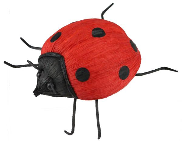 4.25"L X 2.5"H X 3.25"W LADY BUG - RED/BLACK - MB9812