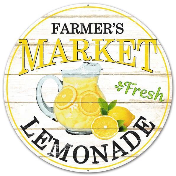 12"DIA FARMER'S MARKET FRESH LEMONADE - MD0344