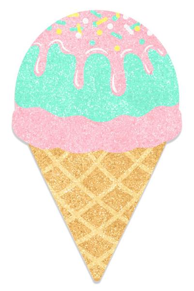 20"H X 12.5"W EVA ICE CREAM CONE -MS1724