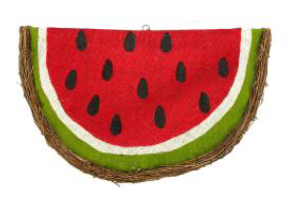 Twig Watermelon Half Slice Form W21xH13-62962RD