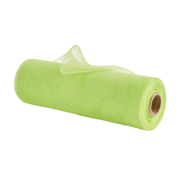 10"X10YD MESH - APPLE GREEN - RE130256