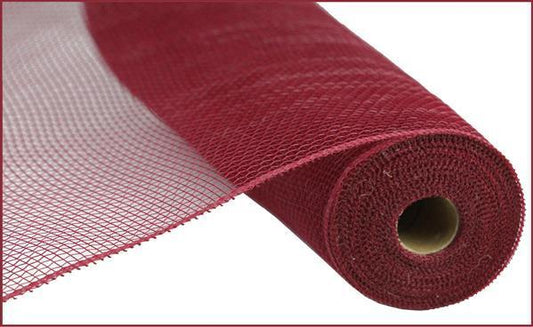 10.25"X10YD BURGUNDY MESH - RE800205