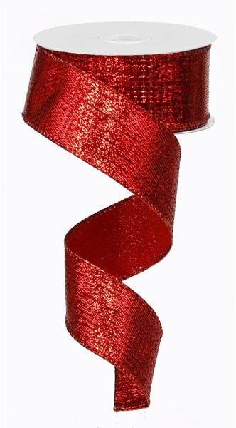 1.5" x 10yd Metallic Ribbon - Red - RG0139924