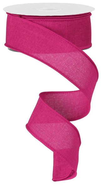 2.5"X10YD FUSHIA BURLAP - RG127907