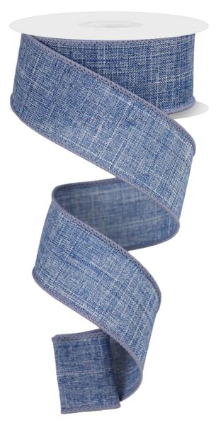 1.5"X10YD DENIM BLUE ROYAL BURLAP - RG127865