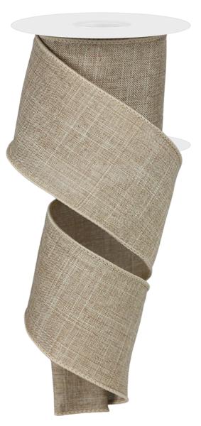 2.5"X10YD BEIGE ROYAL BURLAP - RG127901