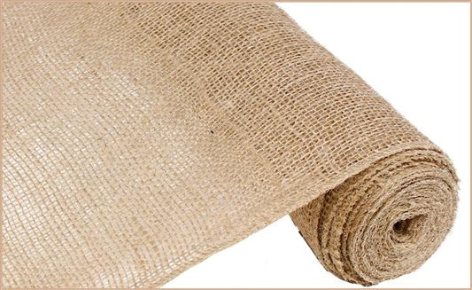 18"X10YD LOOSE WEAVE BURLAP - NATURAL - RK9018