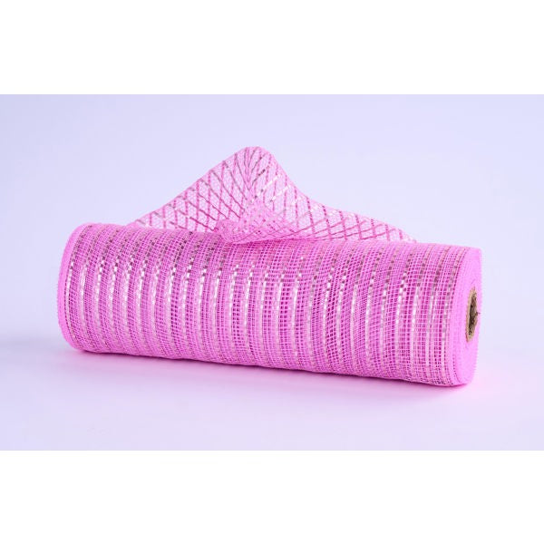 10.25"X10YD MATTE WIDE FOIL MESH - PINK - RY850022