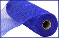 10.25"X10YD MATTE WIDE FOIL MESH - ROYAL BLUE - RY850025