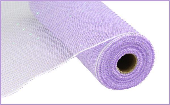 10.25"X10YD PASTEL LAVENDER IRID FOIL MESH - RY8501E2