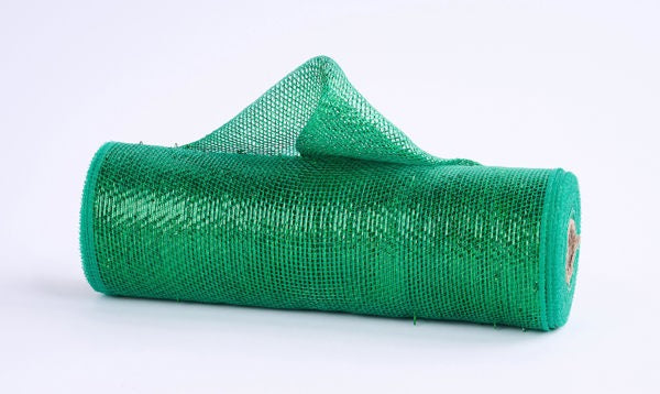 10.5"X10YD THIN LASER FOIL MESH - EMERALD GREEN - RY861306