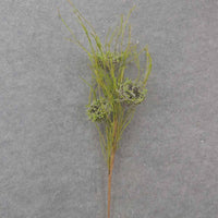 35" TWIG SPRAY WITH NESTS X3 MOSS AND LAVENDER - SA1002