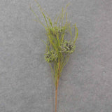 35" TWIG SPRAY WITH NESTS X3 MOSS AND LAVENDER - SA1002